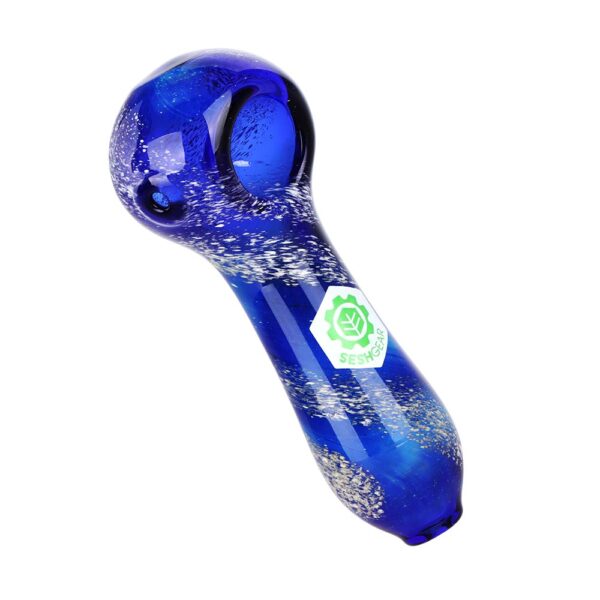 SeshGear Galactic Stew Glass Spoon Pipe