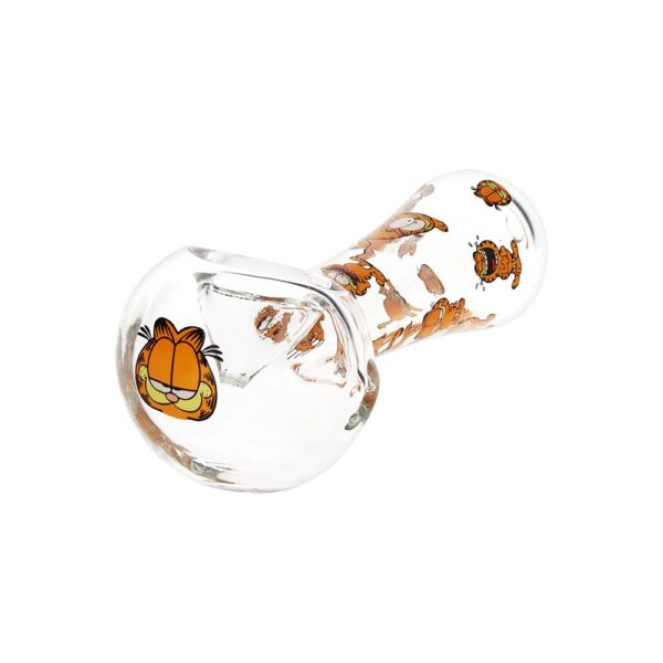 4d5e88bf-8fb7-46bc-87f5-8356057e7259.jpg Stoned Orange Cat Glass Spoon Pipe 3 Pack