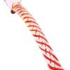 Kush Cargo Swirl Striped Glass Sherlock Pipe